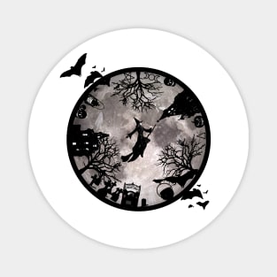 Haunted Moon Magnet